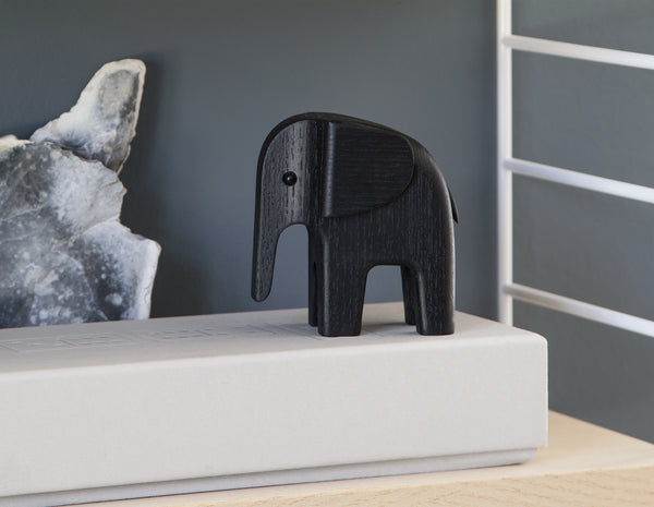 BABY ELEPHANT black stained ash