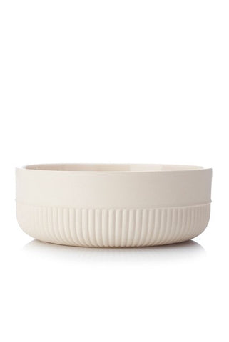 ROOT salad bowl - cream white